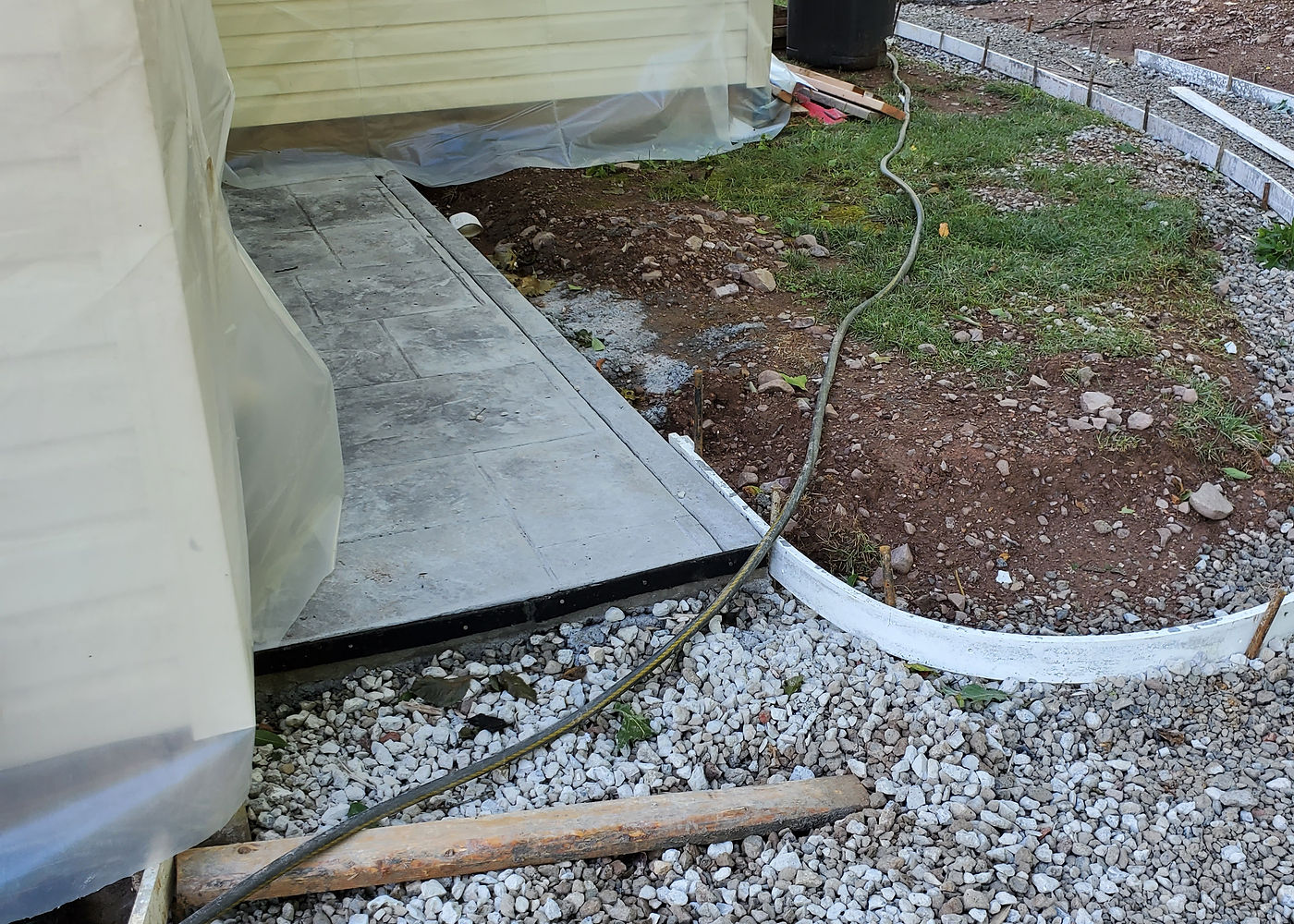 Amanda S. stamped concrete patio project by ASRE photo 21