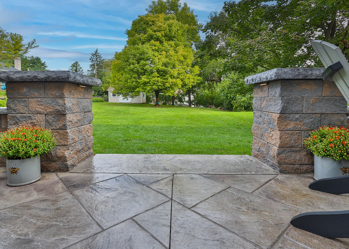 Byrd Avenue outdoor living and paver patio project by ASRE photo 2