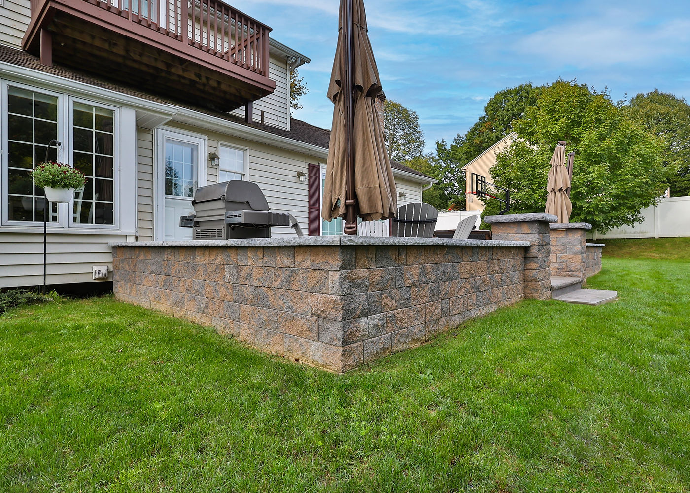 Byrd Avenue outdoor living and paver patio project by ASRE photo 10