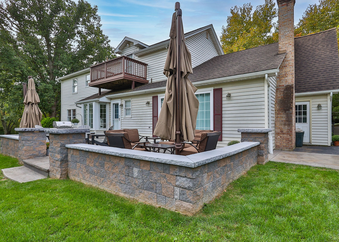 Byrd Avenue outdoor living and paver patio project by ASRE photo 11