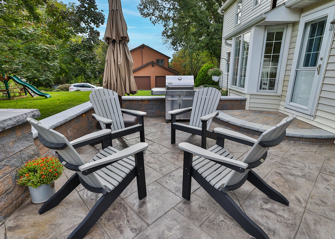 Byrd Avenue outdoor living and paver patio project by ASRE photo 12
