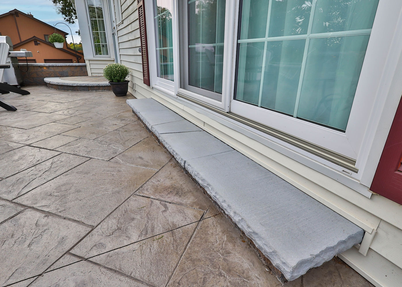 Byrd Avenue outdoor living and paver patio project by ASRE photo 14