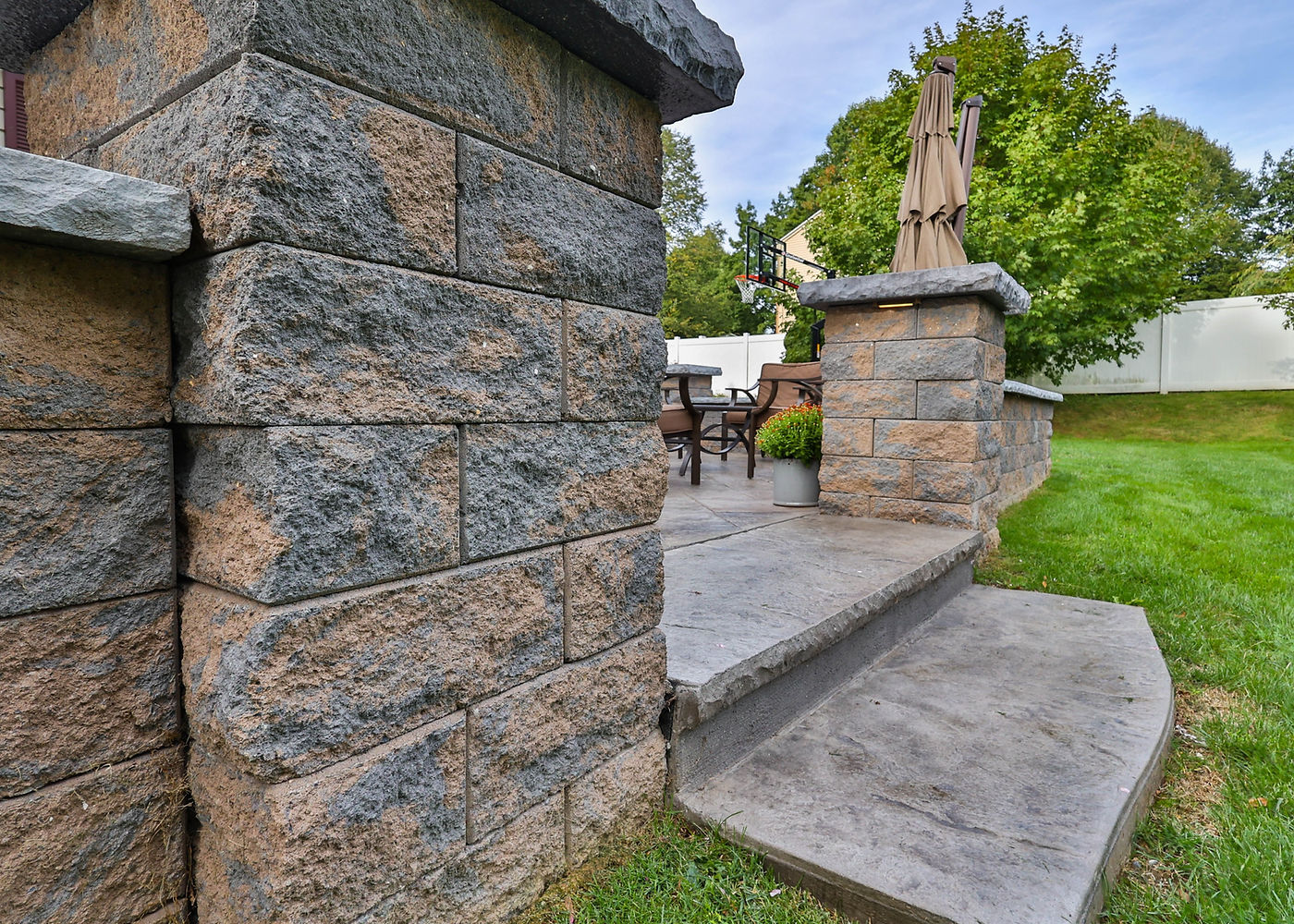 Byrd Avenue outdoor living and paver patio project by ASRE photo 16