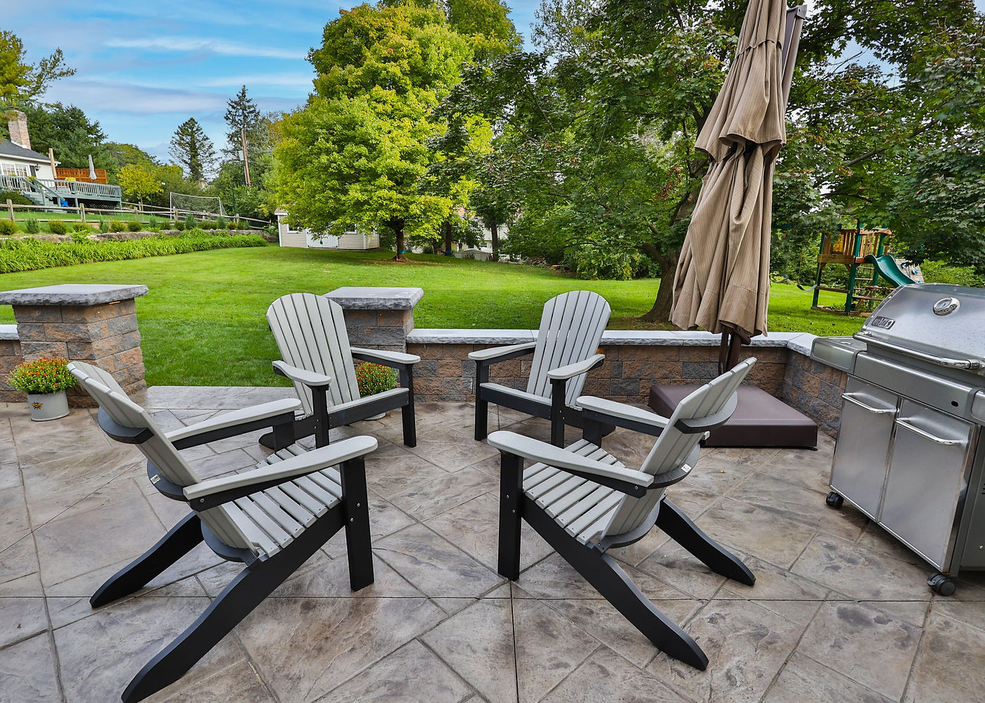 Byrd Avenue outdoor living and paver patio project by ASRE photo 17