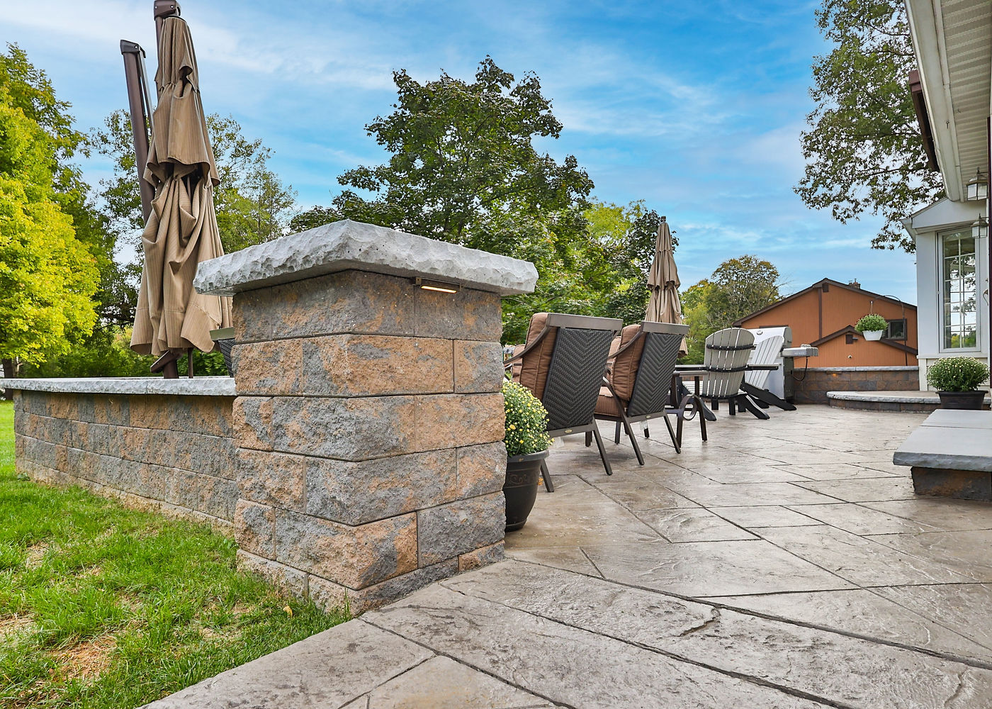Byrd Avenue outdoor living and paver patio project by ASRE photo 18