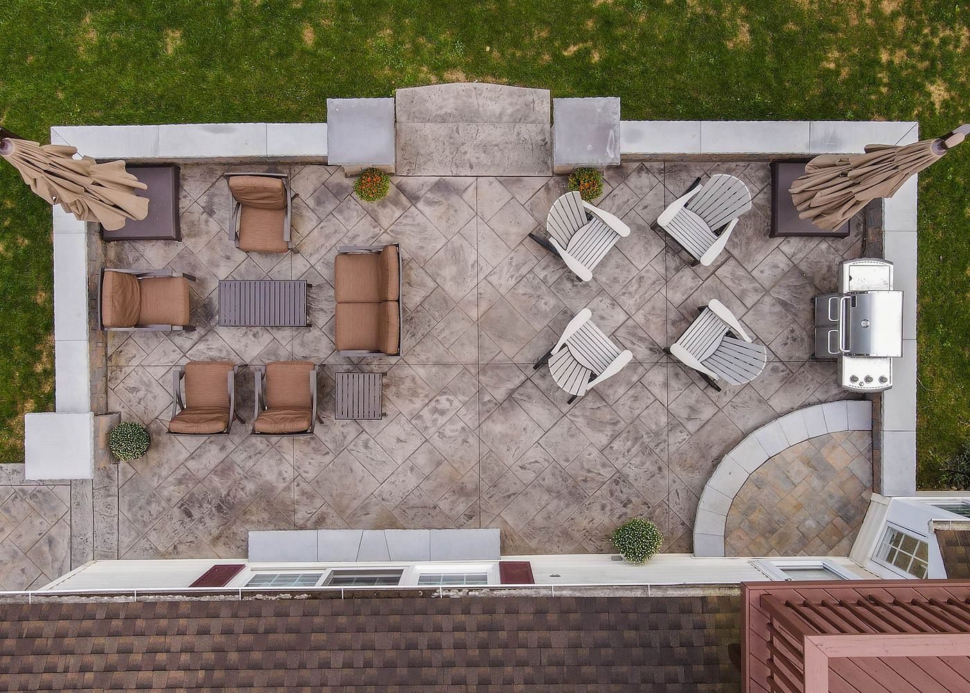 Byrd Avenue outdoor living and paver patio project by ASRE photo 19