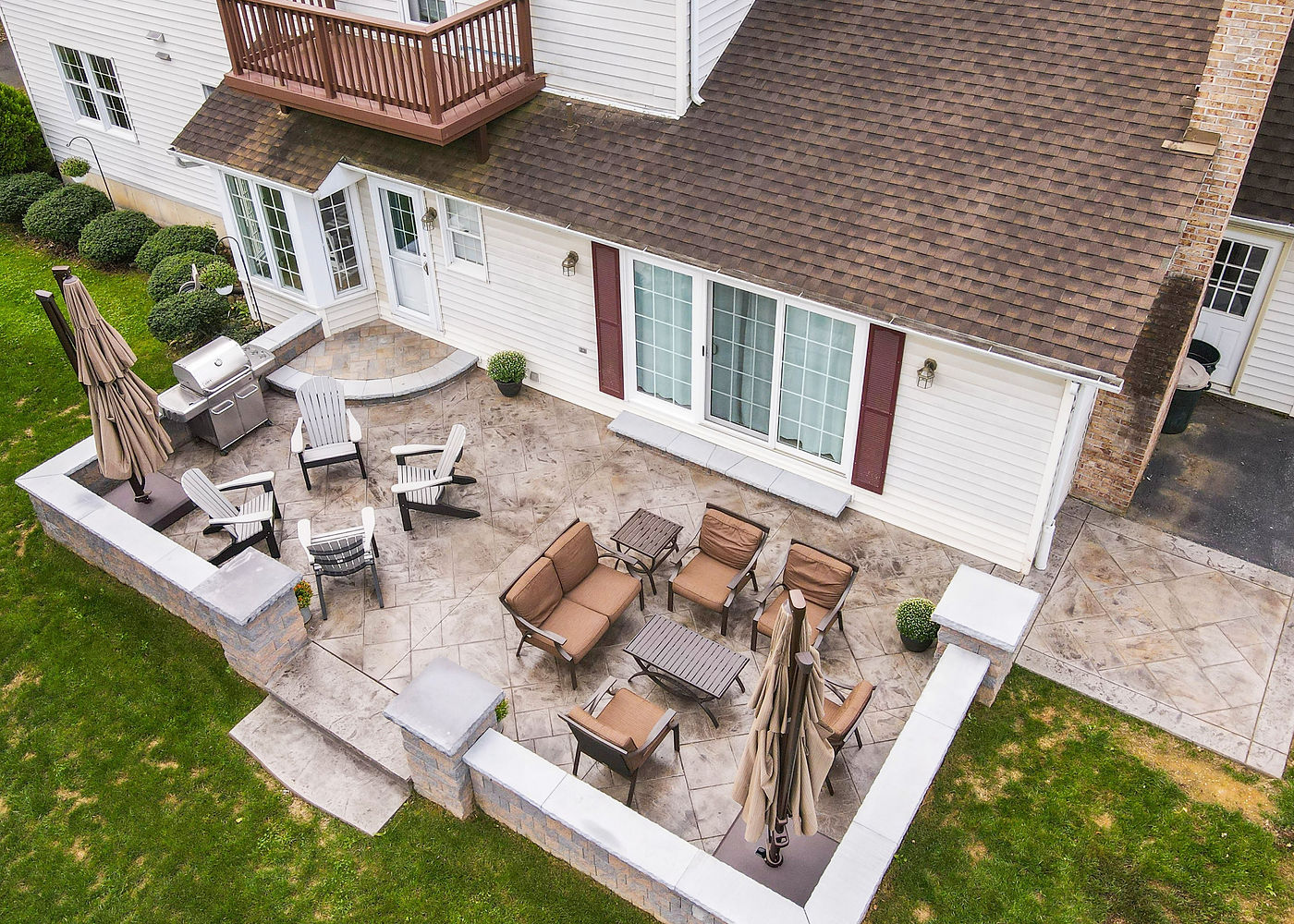 Byrd Avenue outdoor living and paver patio project by ASRE photo 21