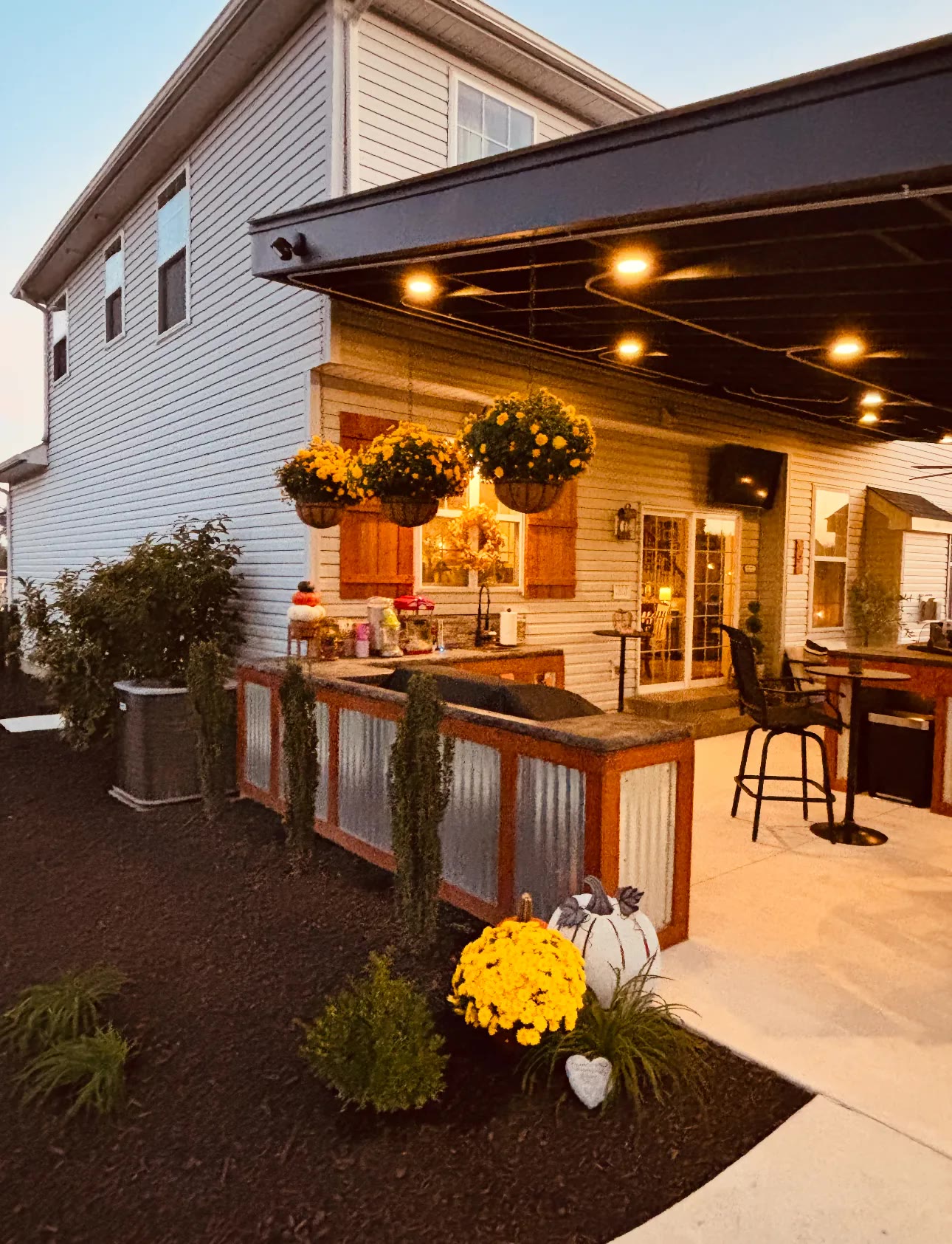 Kress covered patio and outdoor living project by ASRE photo 7