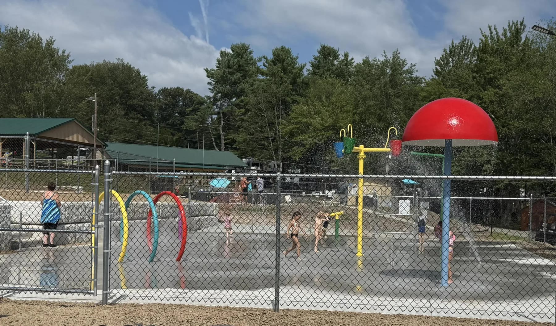 Lake commercial campground hardscaping and pool area project by ASRE photo 1