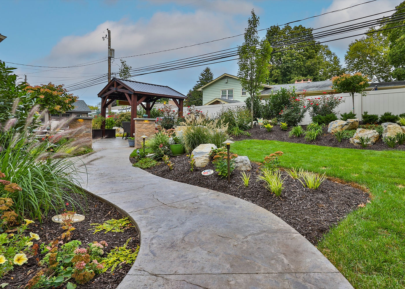 Meadowbrook Circle patio, pergola and outdoor living project by ASRE photo 2
