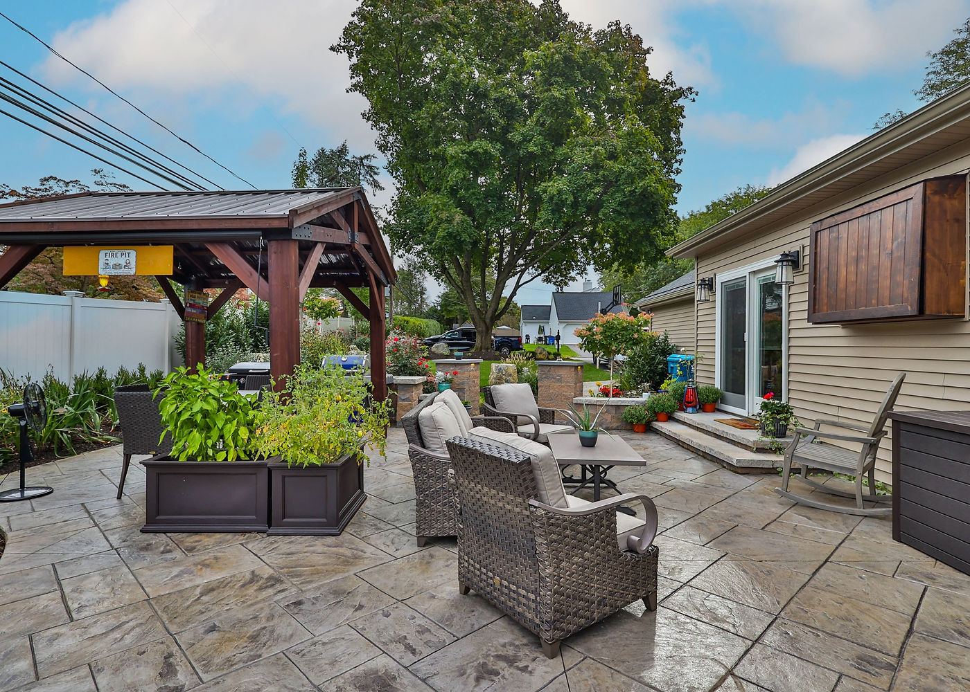 Meadowbrook Circle patio, pergola and outdoor living project by ASRE photo 9