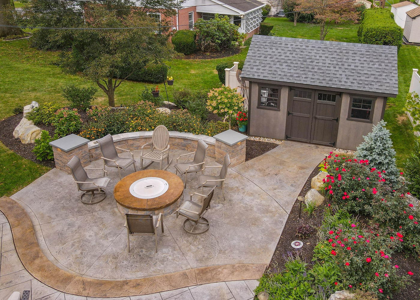 Meadowbrook Circle patio, pergola and outdoor living project by ASRE photo 18