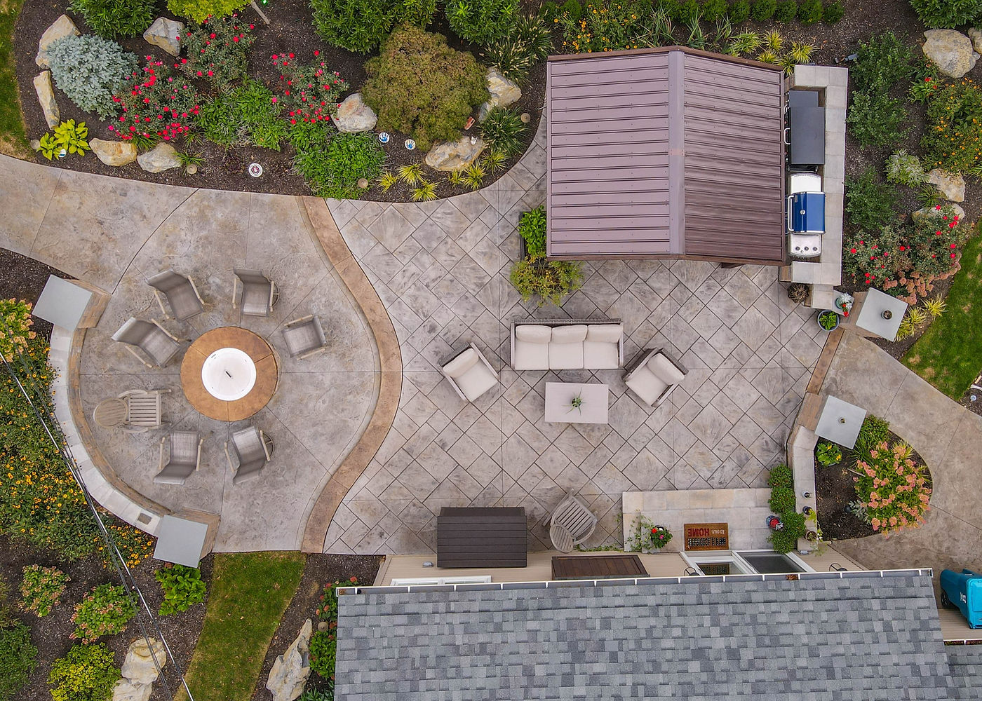 Meadowbrook Circle patio, pergola and outdoor living project by ASRE photo 20