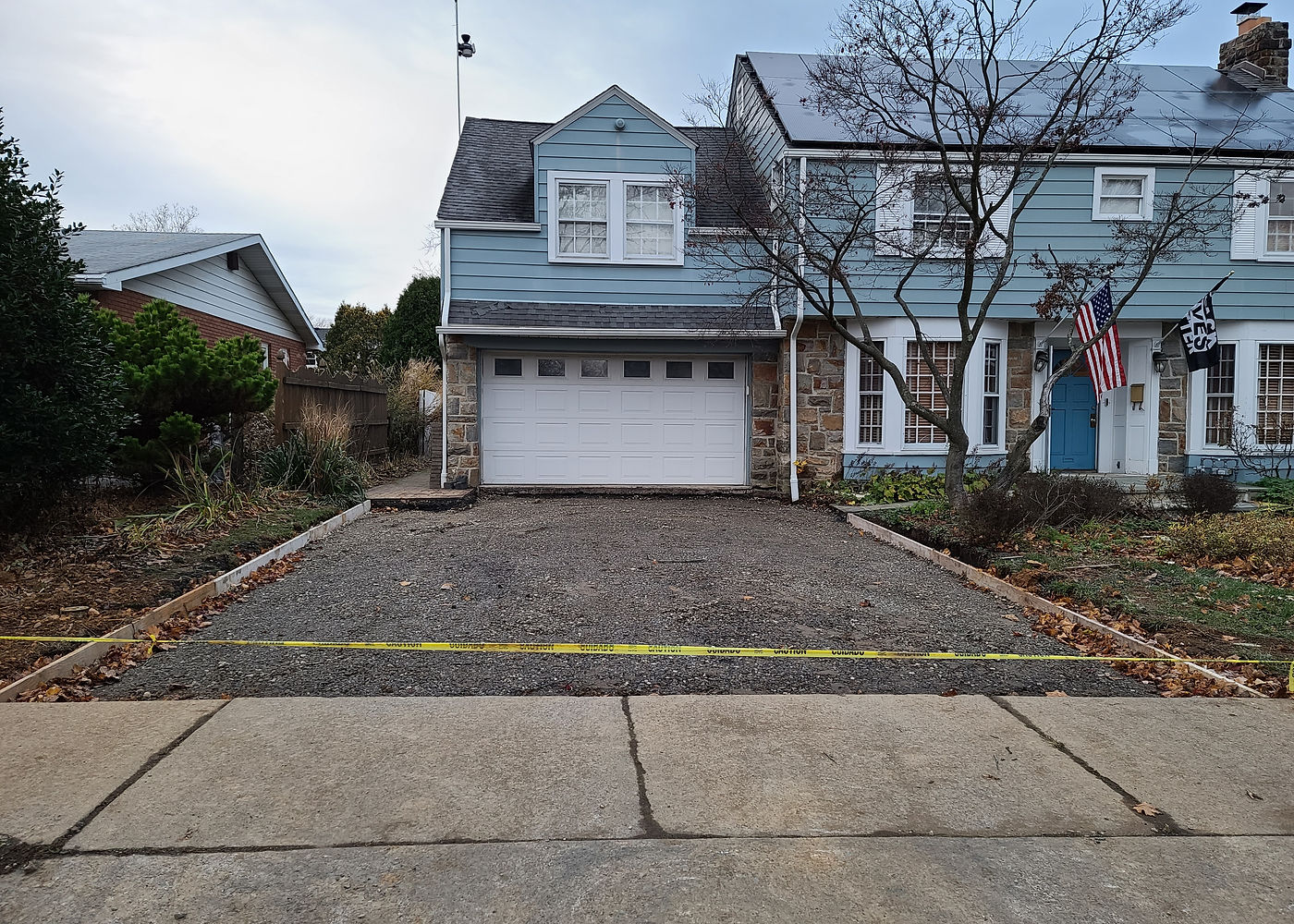 Mr. Smith driveway and concrete flatwork project by ASRE photo 3
