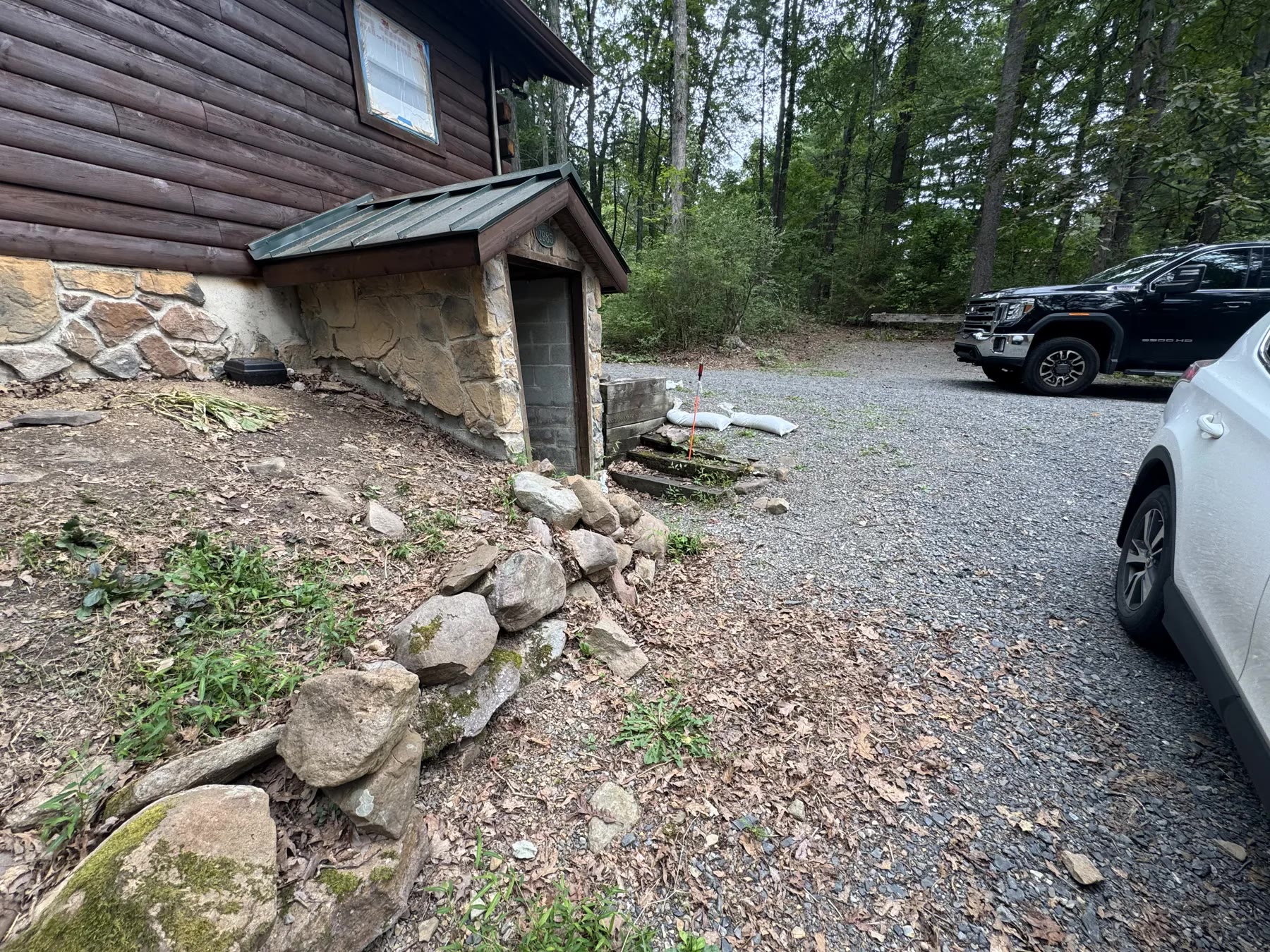 Patricia retaining wall drainage and lower-level entry project by ASRE photo 2