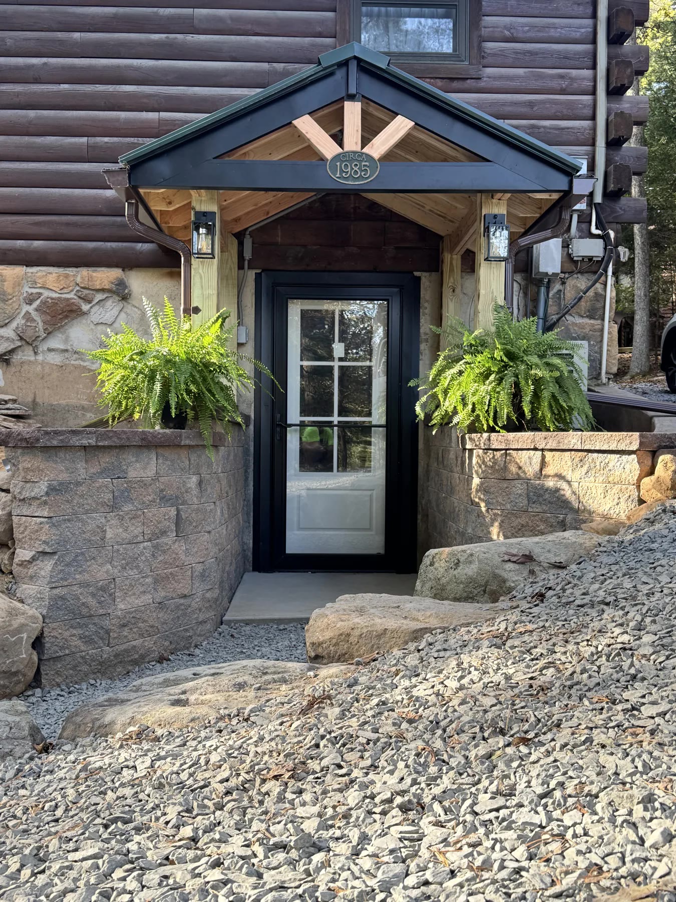 Patricia retaining wall drainage and lower-level entry project by ASRE photo 5