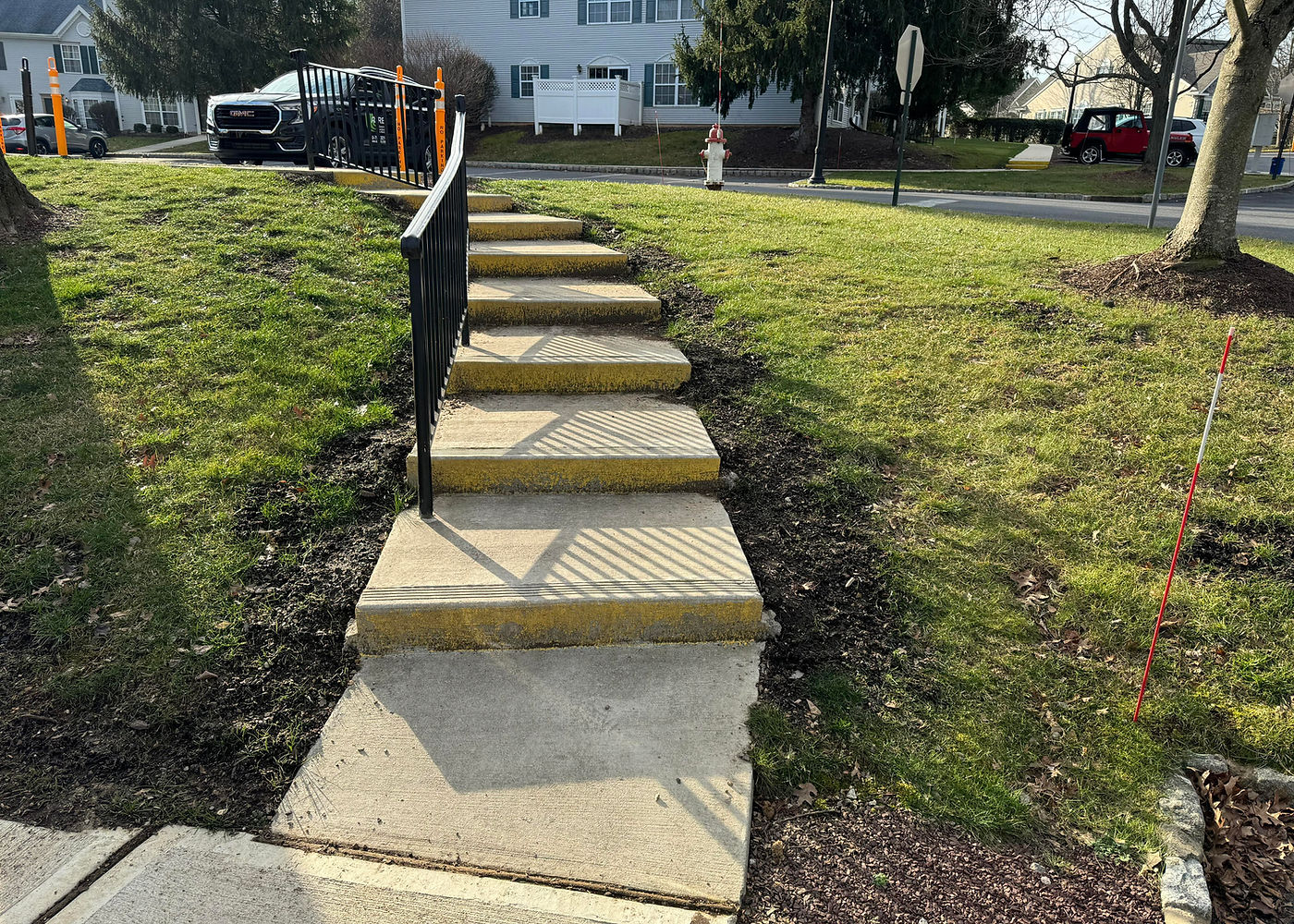 Society Hill concrete sidewalk and entry access project by ASRE photo 4