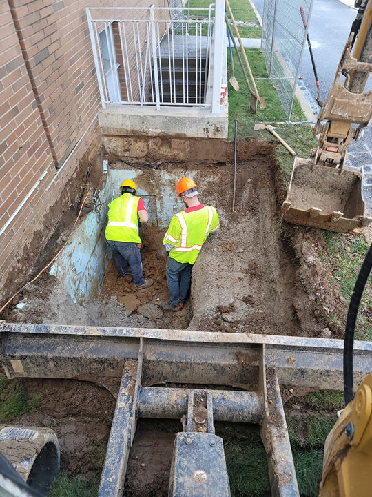 Lehigh University concrete and hardscape project by ASRE