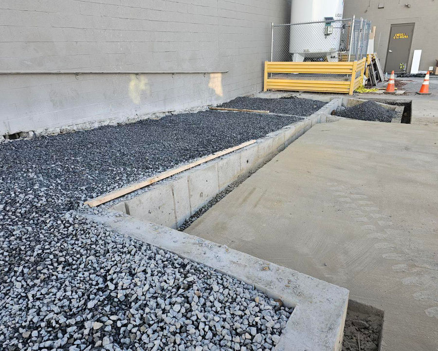 Harbor Freight commercial concrete project in Allentown by ASRE